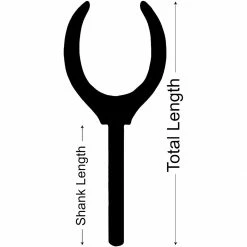 New 🎁 Canyon Oar Lock Long + Split Ring Sawyer Oars Inflatable Raft & Kayak Accessories 🤩 -Fly Fishing Shop BRA D4