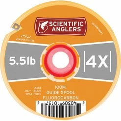 Promo 🧨 Fluorocarbon Tippet 100 Meter Guide Spool Scientific Anglers Leaders 🔥