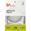 Buy 🛒 Absolute Trout 7.5' Scientific Anglers Leaders 🔥 -Fly Fishing Shop CLE 9