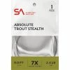 Budget π Absolute Trout Stealth Scientific Anglers Leaders π₯° 2 Budget π Absolute Trout Stealth Scientific Anglers Leaders π₯° -Fly Fishing Shop GRE 14