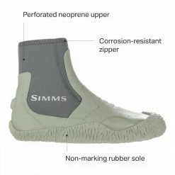 Hot Sale ⭐ ZipIt II Bootie Men's Simms Wading 🥾 Boots & 🩴 Sandals 🌟 -Fly Fishing Shop GRE D3