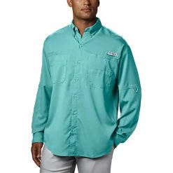Hot Sale ⭐ Tamiami II Button Up 👕 Shirt Men's Columbia Men's Fly Fishing Clothing 👏 -Fly Fishing Shop GULSTR