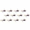 Cheap 🛒 Carlson's Purple Haze 12 Pack Montana Fly Company Dry Flies 🌟 -Fly Fishing Shop HAZ