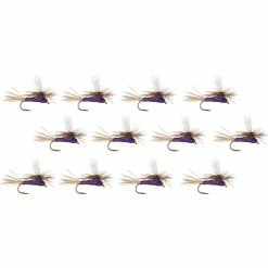 Cheap 🛒 Carlson's Purple Haze 12 Pack Montana Fly Company Dry Flies 🌟