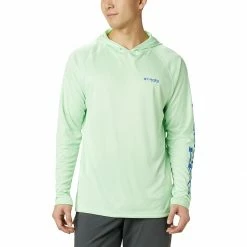 Best deal 💯 Terminal Tackle Pullover Hoodie Men's Columbia Men's Fishing 👚 Shirts 🔥