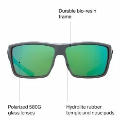 Budget ⌛ Rinconcito 580G Polarized 👓 Sunglasses Costa Men's Sport 👓 Sunglasses 👏 -Fly Fishing Shop MAGRFRGRMI D8