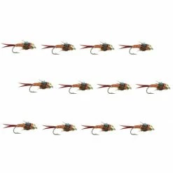 Budget ๐ BH Epoxyback Copper Nymph 12 Pack Montana Fly Company Nymphs ๐ 7 Budget ๐ BH Epoxyback Copper Nymph 12 Pack Montana Fly Company Nymphs ๐ -Fly Fishing Shop NYM