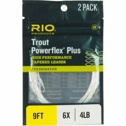 Best Pirce 🤩 Powerflex Plus Tapered Leader 2 Pack RIO Leaders ✨