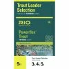 Outlet 🧨 Powerflex Trout Leader Selection RIO Leaders ⭐ -Fly Fishing Shop S3X4X5X