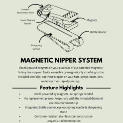 Buy 💯 Magnetic Nippers Trxstle Fishing Tools 🤩 -Fly Fishing Shop STA D2