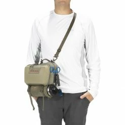 Best Pirce 🌟 Flyweight Large Pod Simms Fly Fishing Vests 🤩 -Fly Fishing Shop TAN 1